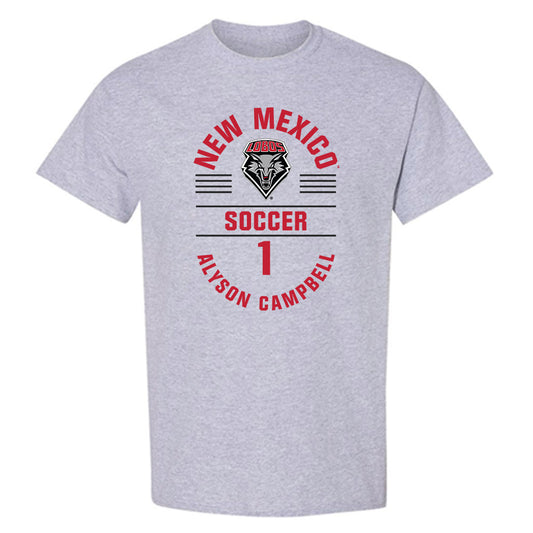 New Mexico - NCAA Women's Soccer : Alyson Campbell - Classic Fashion Shersey T-Shirt-0