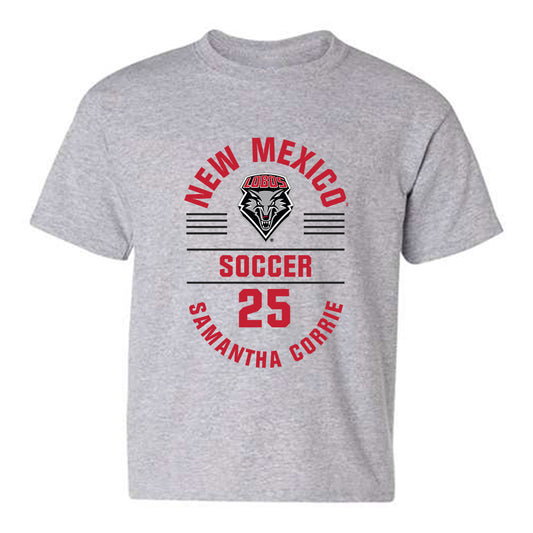 New Mexico - NCAA Women's Soccer : Samantha Corrie - Classic Fashion Shersey Youth T-Shirt-0