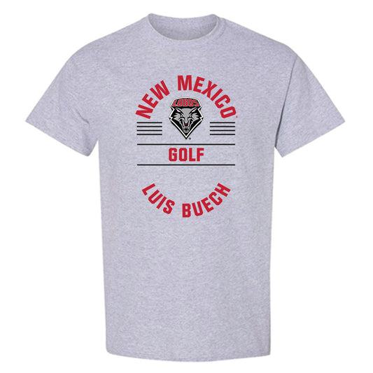 New Mexico - NCAA Men's Golf : Luis Buech - Classic Fashion Shersey T-Shirt-0