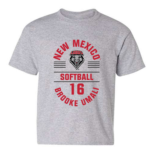 New Mexico - NCAA Softball : Brooke Umali - Classic Fashion Shersey Youth T-Shirt-0