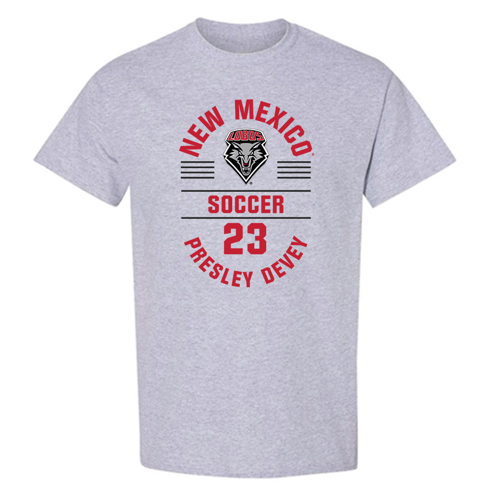 New Mexico - NCAA Women's Soccer : Presley Devey - Classic Fashion Shersey T-Shirt-0