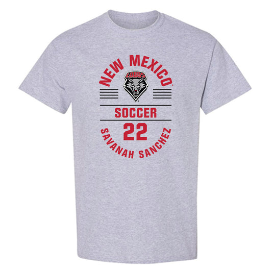 New Mexico - NCAA Women's Soccer : Savanah Sanchez - Classic Fashion Shersey T-Shirt-0