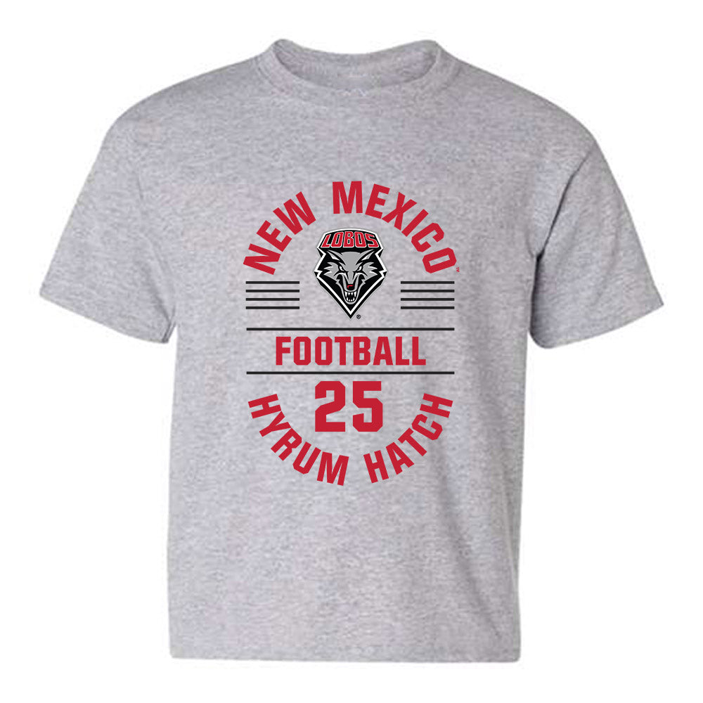 New Mexico - NCAA Football : Hyrum Hatch - Classic Fashion Shersey Youth T-Shirt-0