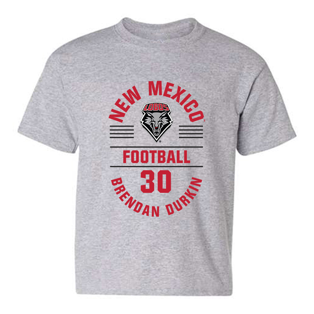 New Mexico - NCAA Football : Brendan Durkin - Classic Fashion Shersey Youth T-Shirt-0