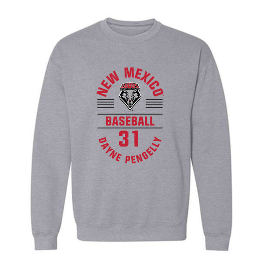 New Mexico - NCAA Baseball : Dayne Pengelly - Classic Fashion Shersey Crewneck Sweatshirt-0