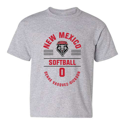 New Mexico - NCAA Softball : DeNae Vasquez-Dickson - Classic Fashion Shersey Youth T-Shirt-0