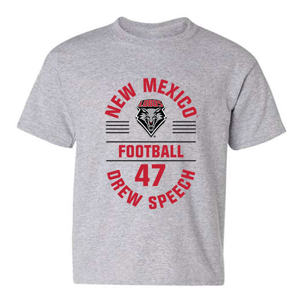 New Mexico - NCAA Football : Drew Speech - Classic Fashion Shersey Youth T-Shirt-0
