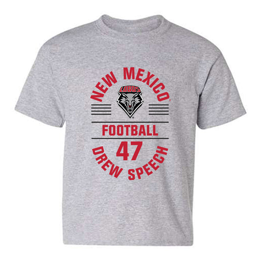 New Mexico - NCAA Football : Drew Speech - Classic Fashion Shersey Youth T-Shirt-0