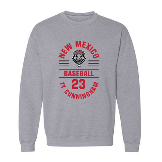 New Mexico - NCAA Baseball : Ty Cunningham - Classic Fashion Shersey Crewneck Sweatshirt-0