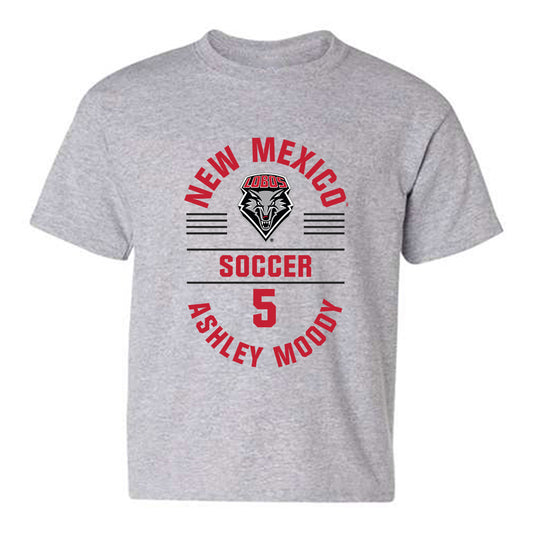 New Mexico - NCAA Women's Soccer : Ashley Moody - Classic Fashion Shersey Youth T-Shirt-0