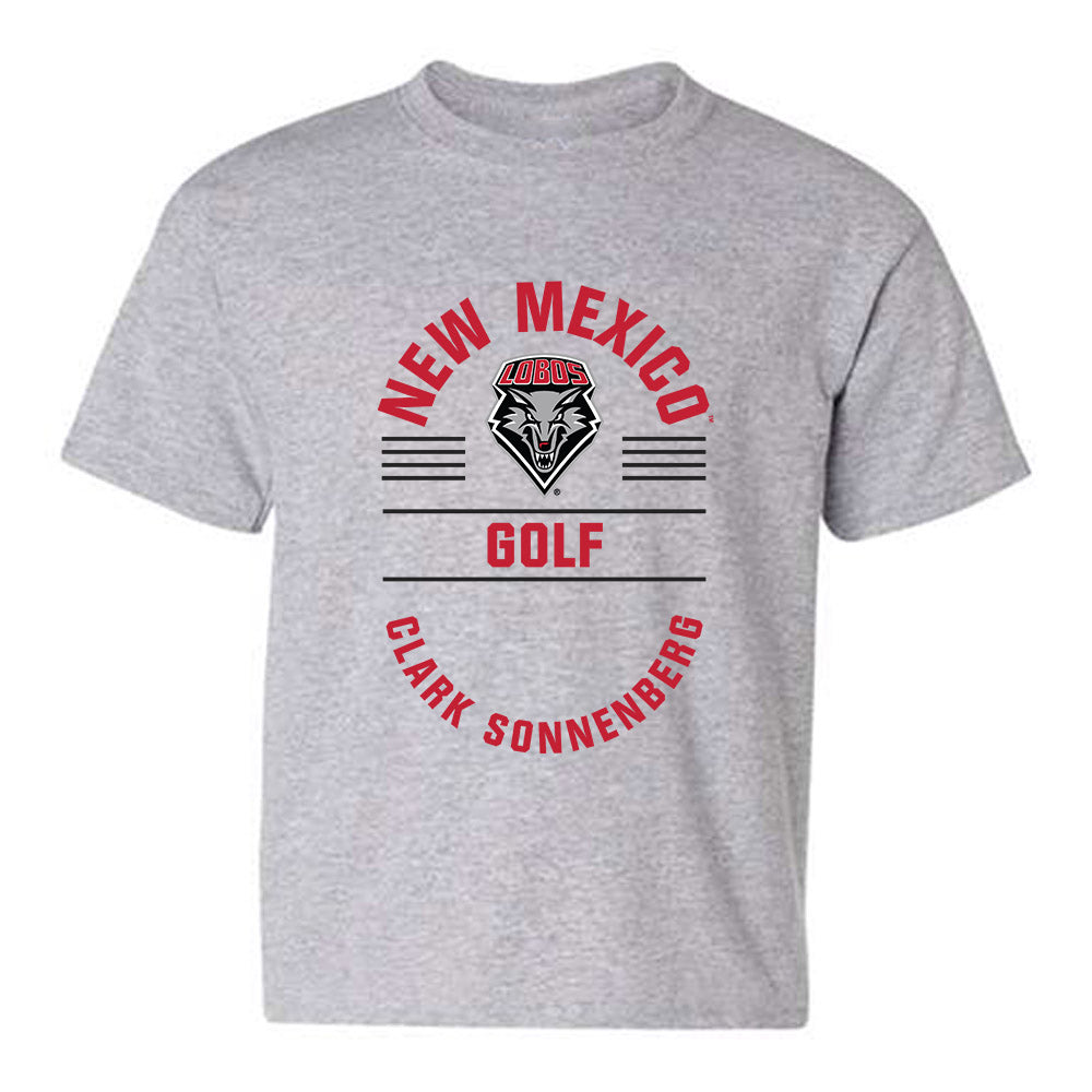 New Mexico - NCAA Men's Golf : Clark Sonnenberg - Classic Fashion Shersey Youth T-Shirt-0