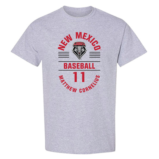 New Mexico - NCAA Baseball : Matthew Cornelius - Classic Fashion Shersey T-Shirt-0