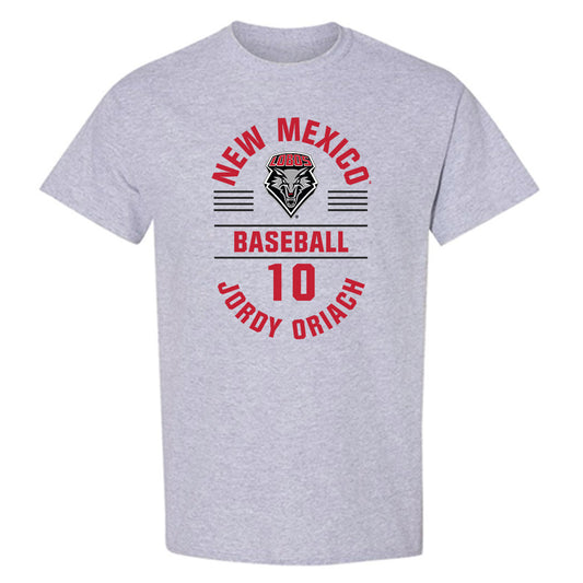 New Mexico - NCAA Baseball : Jordy Oriach - Classic Fashion Shersey T-Shirt-0