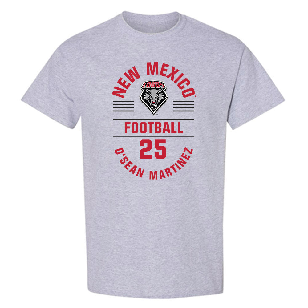 New Mexico - NCAA Football : D'sean Martinez - Classic Fashion Shersey T-Shirt-0