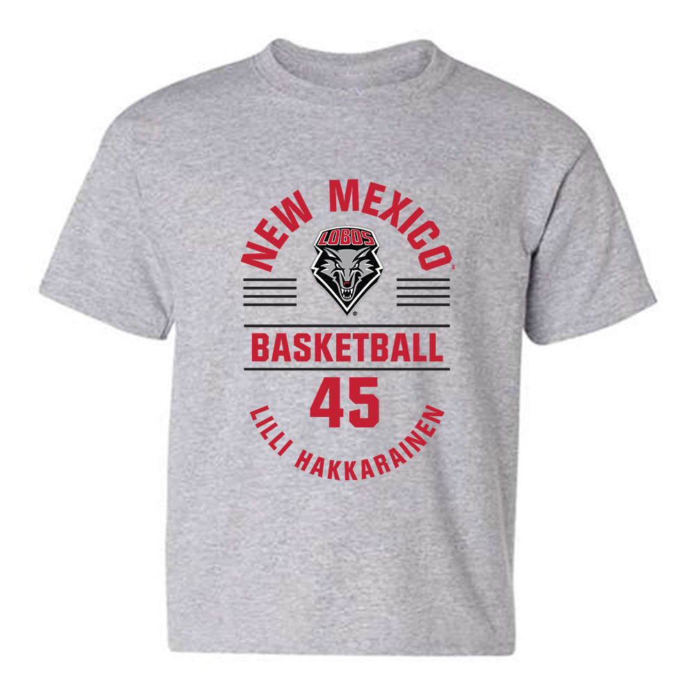 New Mexico - NCAA Women's Basketball : Lilli Hakkarainen - Classic Fashion Shersey Youth T-Shirt-0