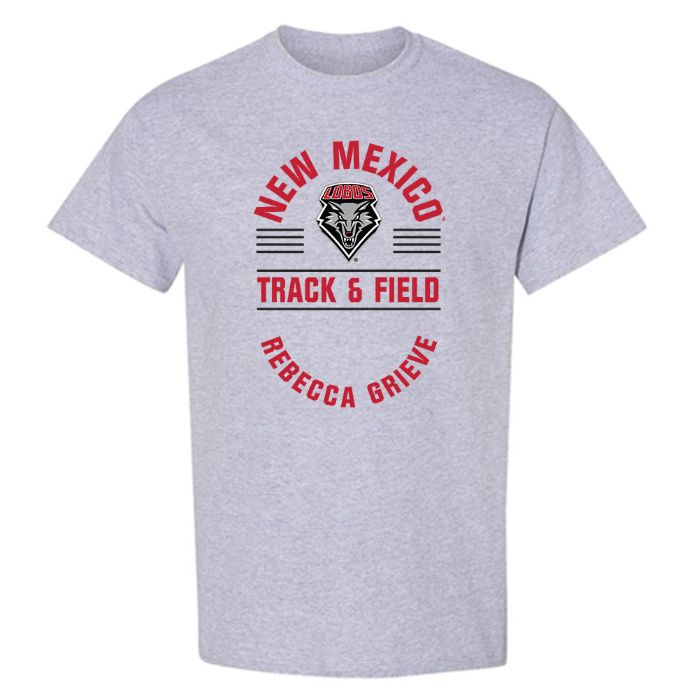 New Mexico - NCAA Women's Track & Field : Rebecca Grieve - Classic Fashion Shersey T-Shirt-0