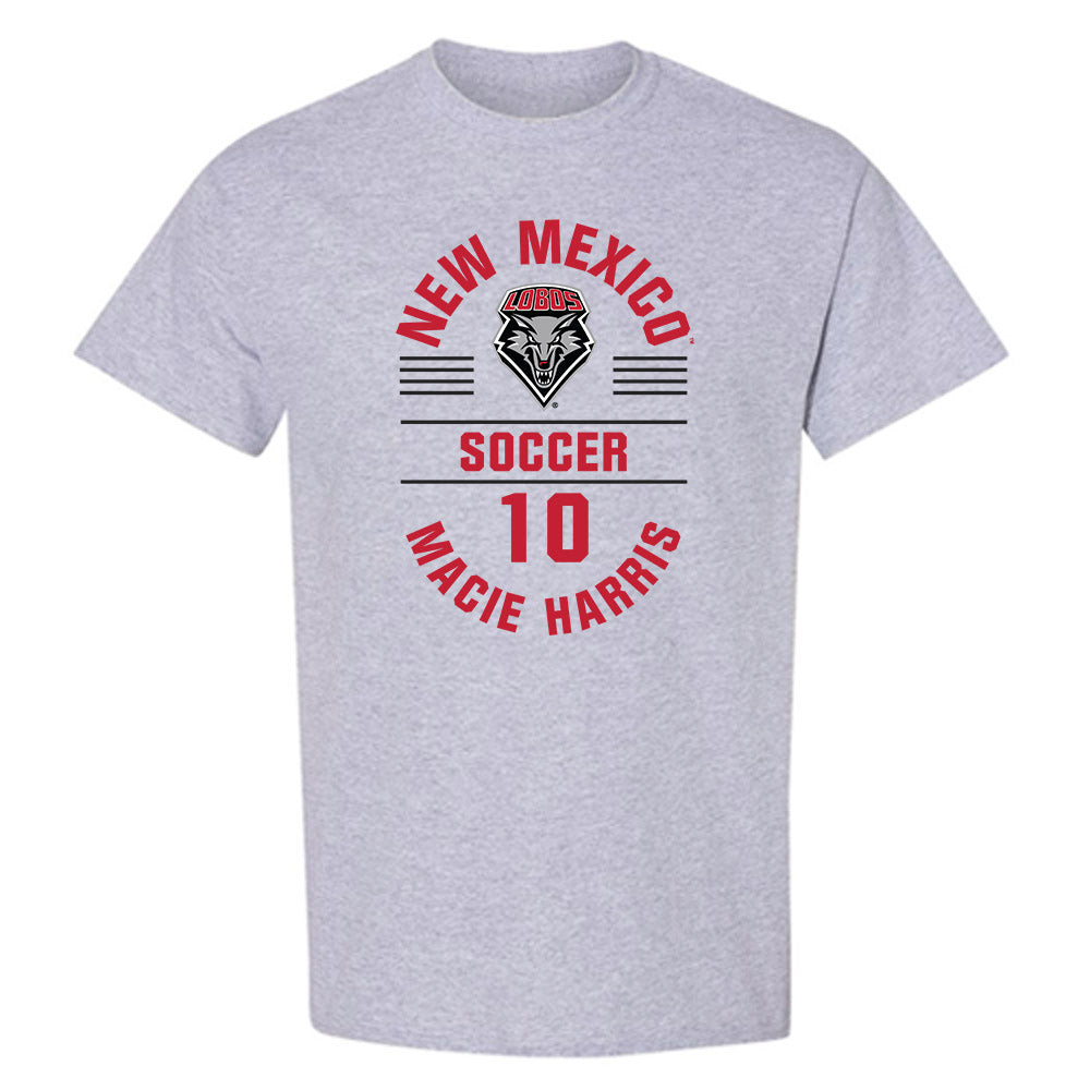 New Mexico - NCAA Women's Soccer : Macie Harris - Classic Fashion Shersey T-Shirt-0