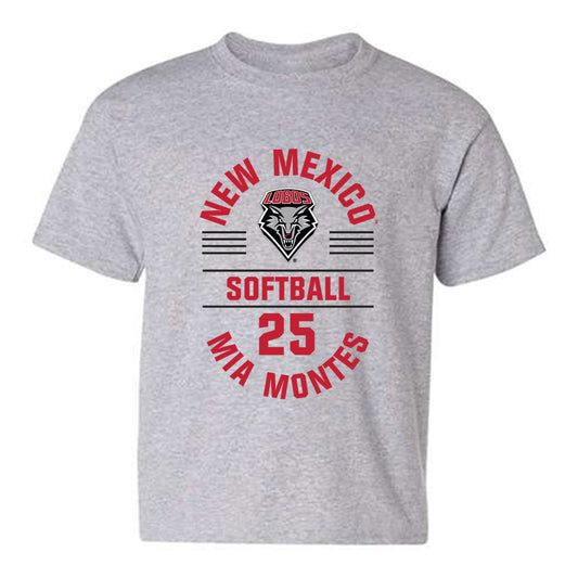 New Mexico - NCAA Softball : Mia Montes - Classic Fashion Shersey Youth T-Shirt-0