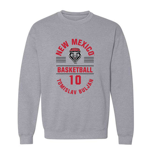 New Mexico - NCAA Men's Basketball : Tomislav Buljan - Classic Fashion Shersey Crewneck Sweatshirt-0