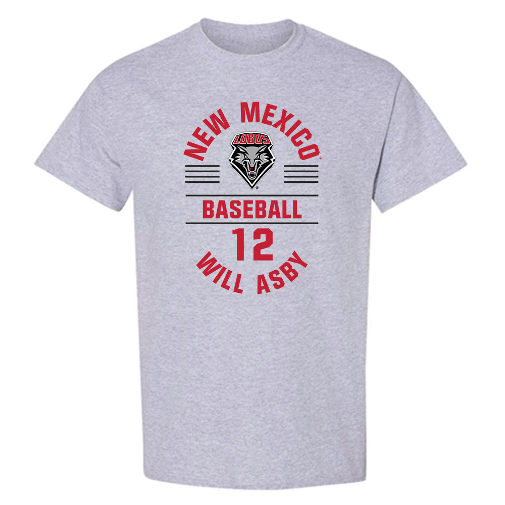 New Mexico - NCAA Baseball : Will Asby - T-Shirt