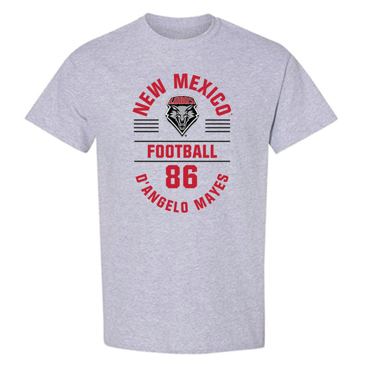 New Mexico - NCAA Football : D'Angelo Mayes - Classic Fashion Shersey T-Shirt-0