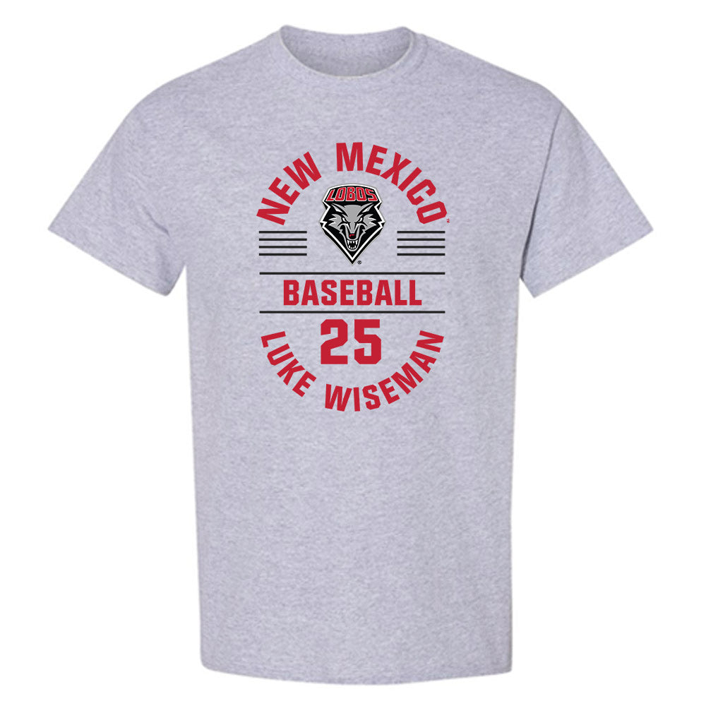 New Mexico - NCAA Baseball : Luke Wiseman - Classic Fashion Shersey T-Shirt-0