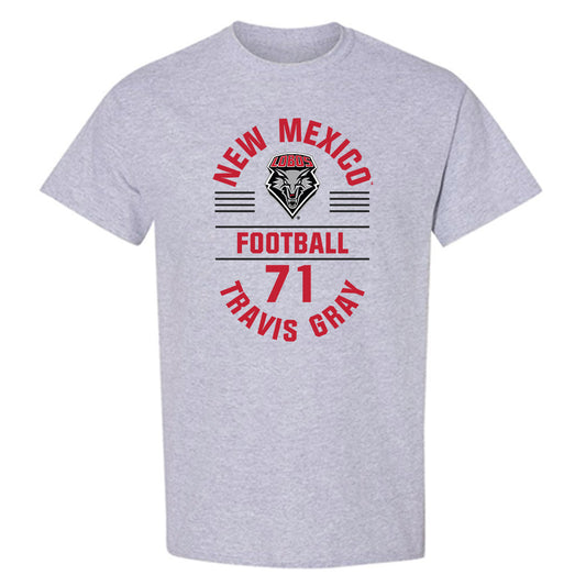 New Mexico - NCAA Football : Travis Gray - Classic Fashion Shersey T-Shirt-0