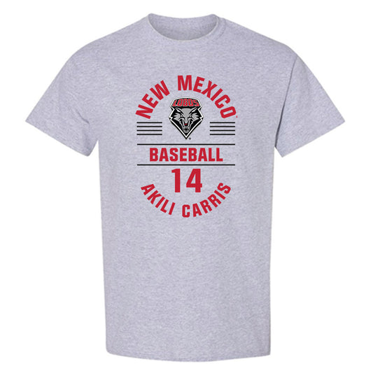 New Mexico - NCAA Baseball : Akili Carris - Classic Fashion Shersey T-Shirt-0