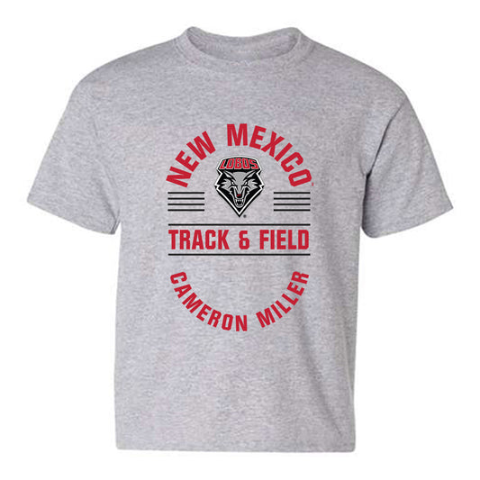 New Mexico - NCAA Men's Track & Field : Cameron Miller - Classic Fashion Shersey Youth T-Shirt-0