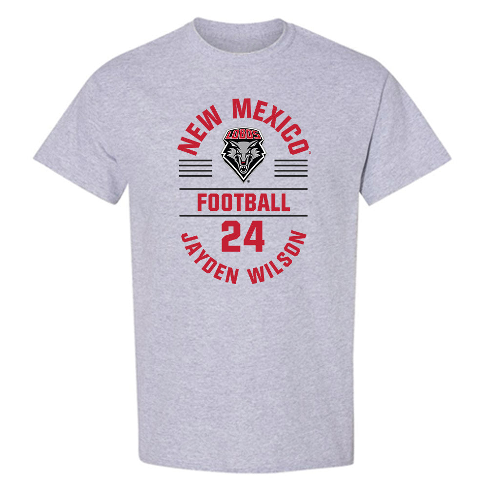 New Mexico - NCAA Football : Jayden Wilson - Classic Fashion Shersey T-Shirt-0