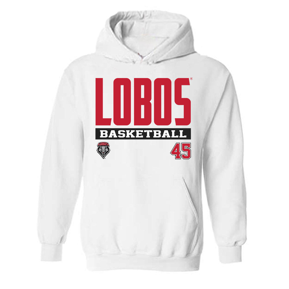 New Mexico - NCAA Women's Basketball : Lilli Hakkarainen - Classic Fashion Shersey Hooded Sweatshirt-0