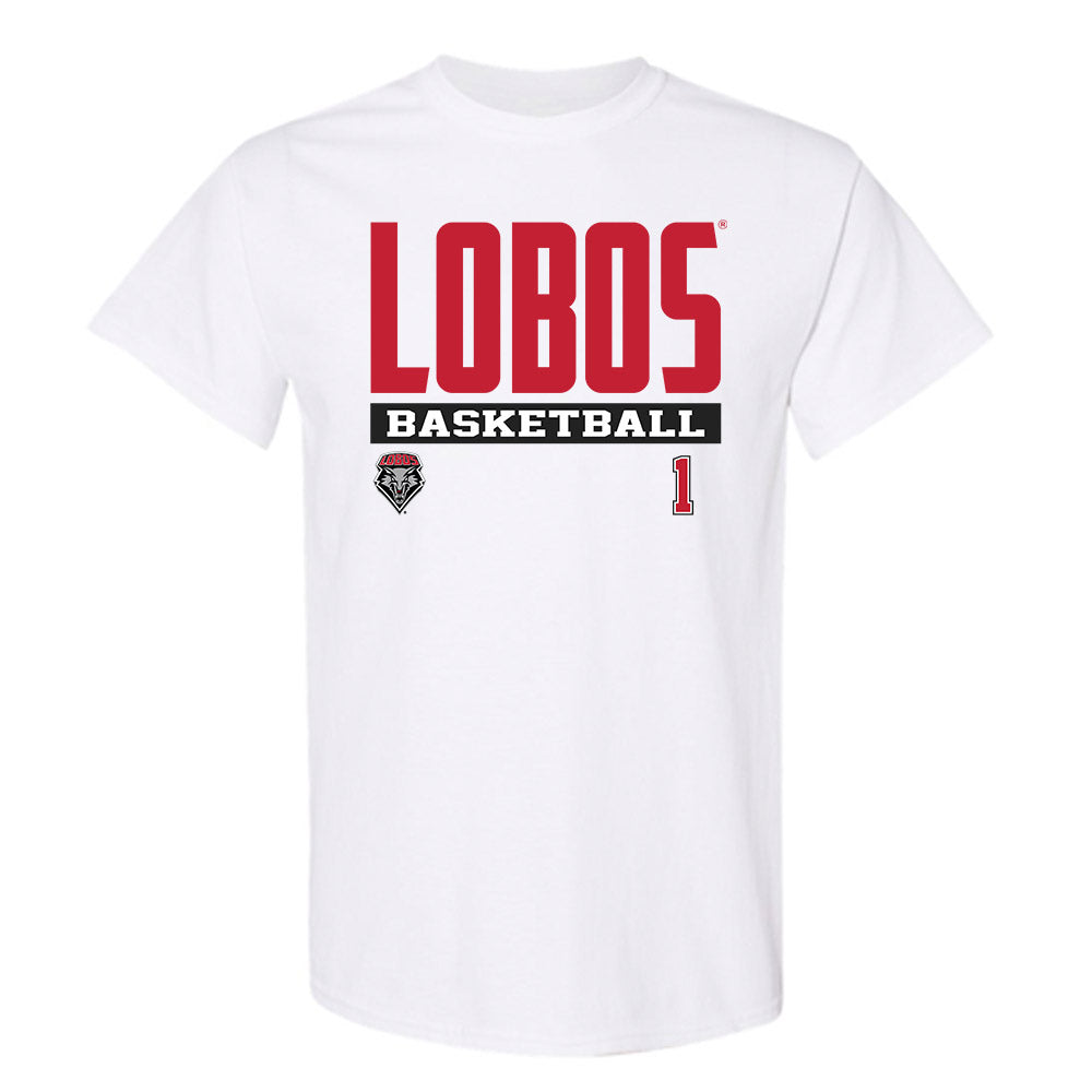 New Mexico - NCAA Men's Basketball : Braden Appelhans - Classic Fashion Shersey T-Shirt-0