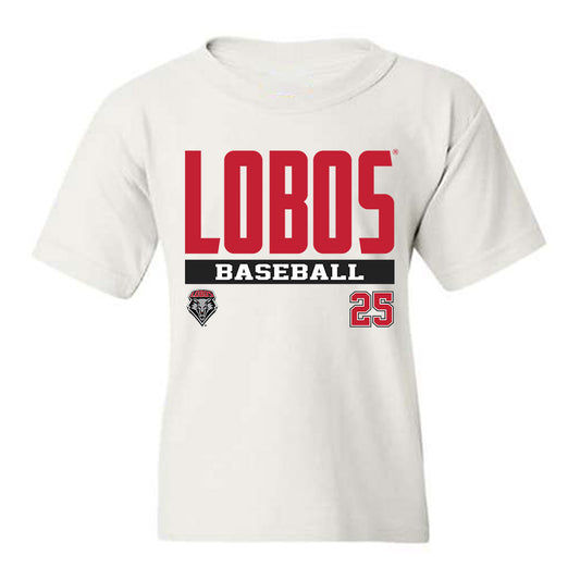 New Mexico - NCAA Baseball : Luke Wiseman - Classic Fashion Shersey Youth T-Shirt-0