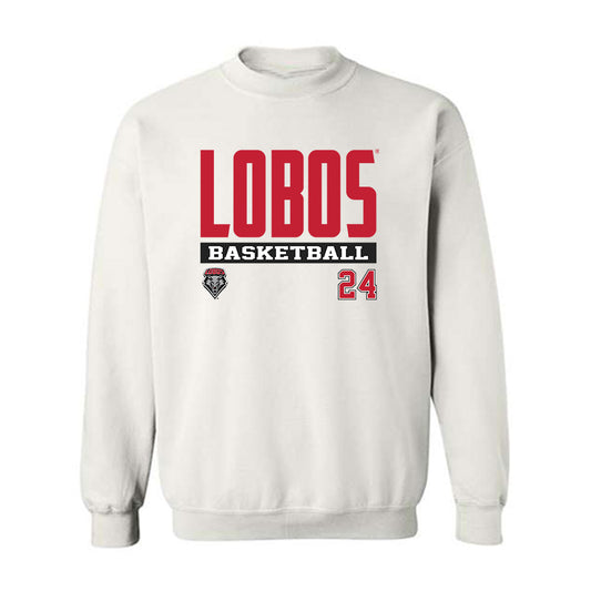 New Mexico - NCAA Women's Basketball : Jessie Joaquim - Classic Fashion Shersey Crewneck Sweatshirt-0