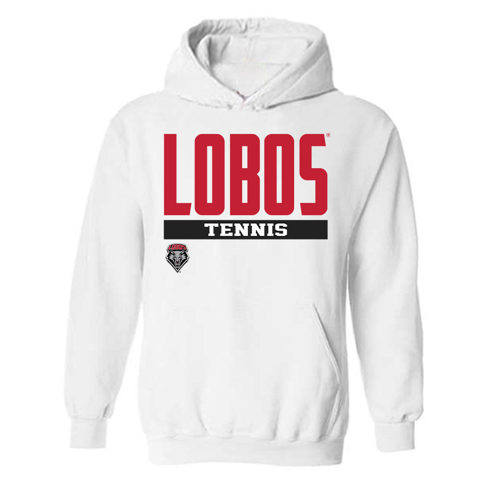 New Mexico - NCAA Women's Tennis : Maud Vandeputte - Classic Fashion Shersey Hooded Sweatshirt-0