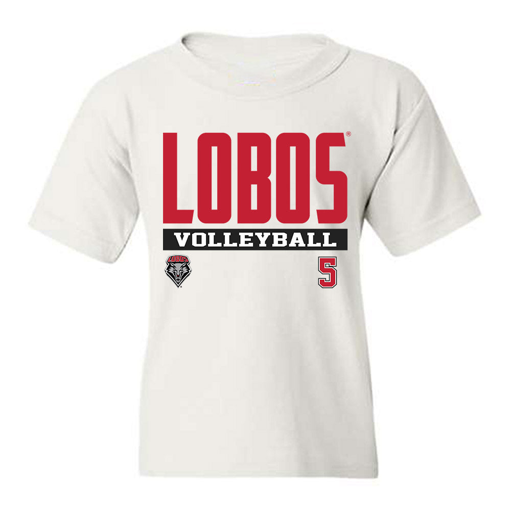 New Mexico - NCAA Women's Volleyball : Amanda Tremeroli - Classic Fashion Shersey Youth T-Shirt-0