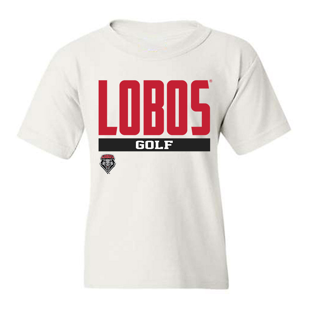 New Mexico - NCAA Men's Golf : Luis Buech - Classic Fashion Shersey Youth T-Shirt-0