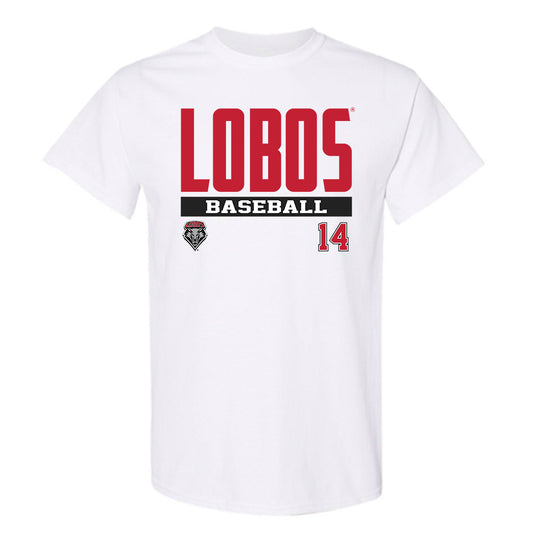 New Mexico - NCAA Baseball : Akili Carris - Classic Fashion Shersey T-Shirt-0