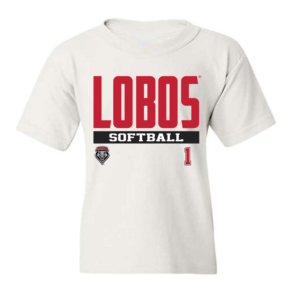 New Mexico - NCAA Softball : Gabrielle Briones - Classic Fashion Shersey Youth T-Shirt-0