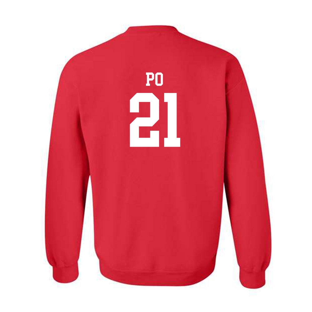 New Mexico - NCAA Women's Basketball : Reza Po - Classic Shersey Crewneck Sweatshirt-1