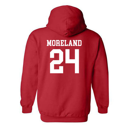 New Mexico - NCAA Women's Basketball : Amhyia Moreland - Classic Shersey Hooded Sweatshirt-1