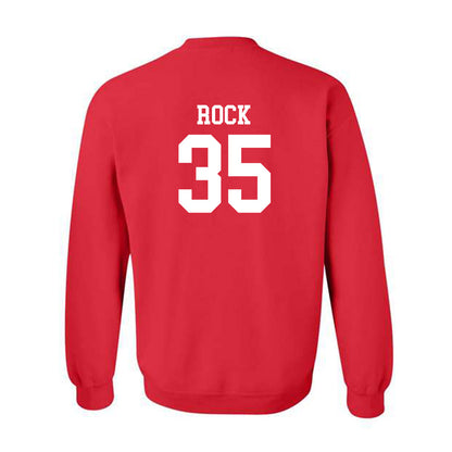 New Mexico - NCAA Men's Basketball : JT Rock - Classic Shersey Crewneck Sweatshirt-1