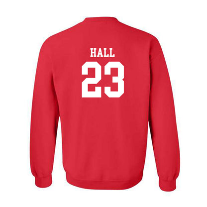 New Mexico - NCAA Men's Basketball : Jake Hall - Classic Shersey Crewneck Sweatshirt-1