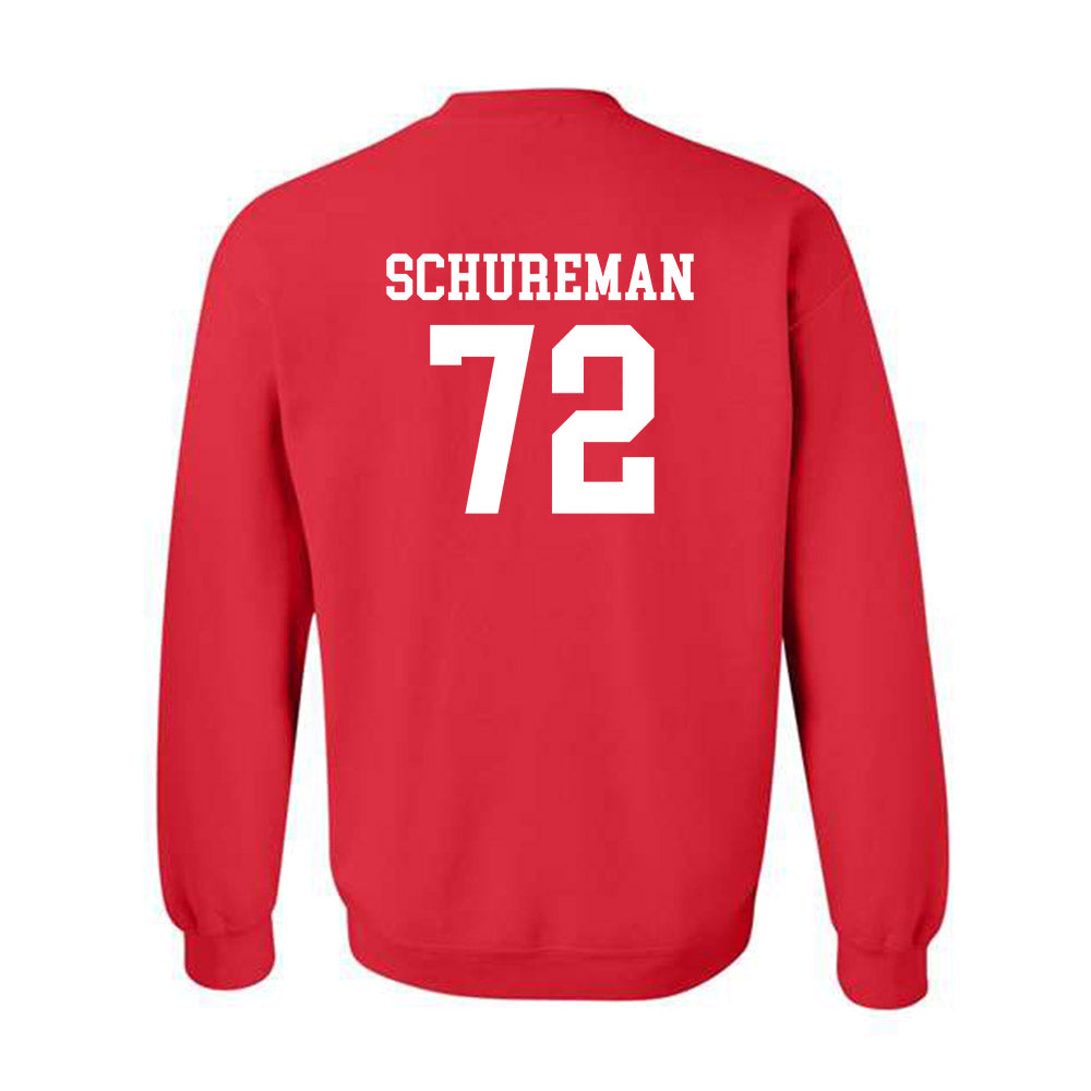 New Mexico - NCAA Football : Griffin Schureman - Classic Shersey Crewneck Sweatshirt-1