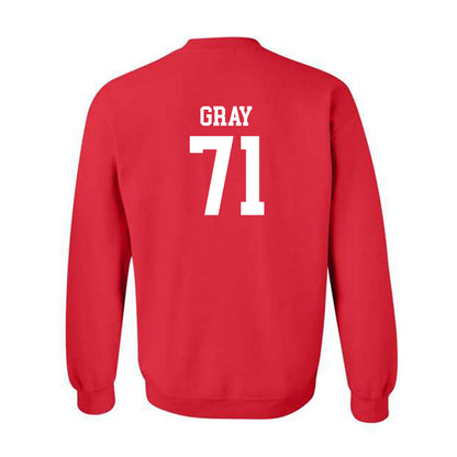 New Mexico - NCAA Football : Travis Gray - Classic Shersey Crewneck Sweatshirt-1