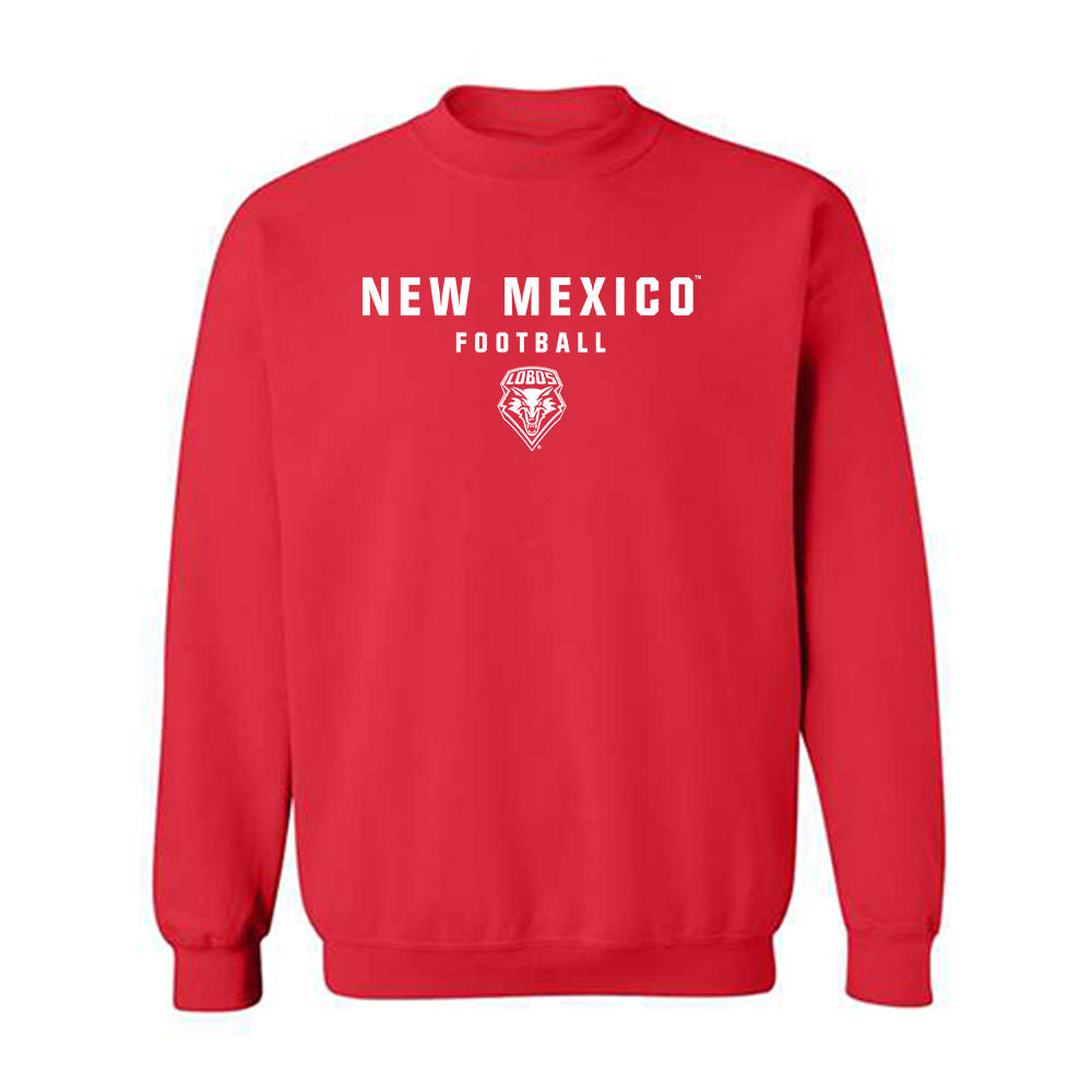 New Mexico - NCAA Football : Dereck Moore - Classic Shersey Crewneck Sweatshirt-0