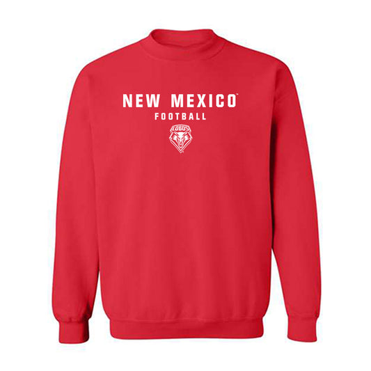 New Mexico - NCAA Football : Miles Williams - Classic Shersey Crewneck Sweatshirt-0