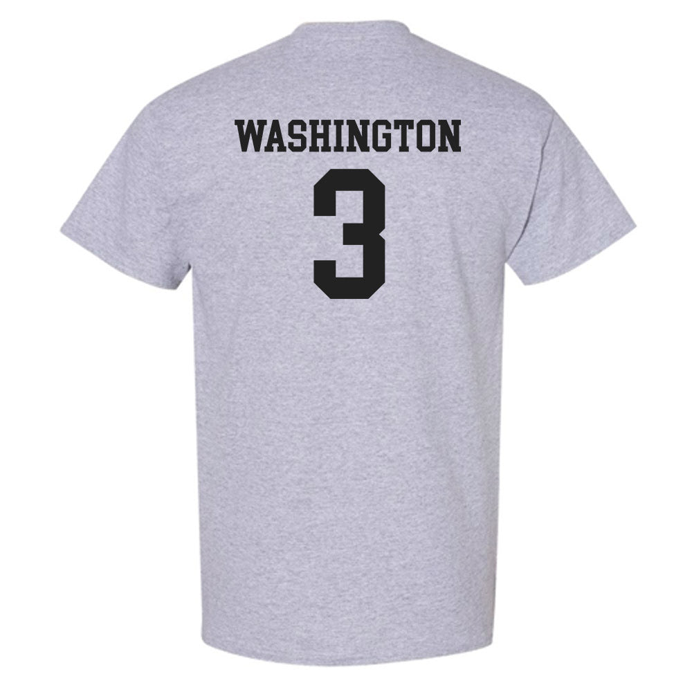 New Mexico - NCAA Men's Basketball : Tru Washington - Classic Shersey T-Shirt-1