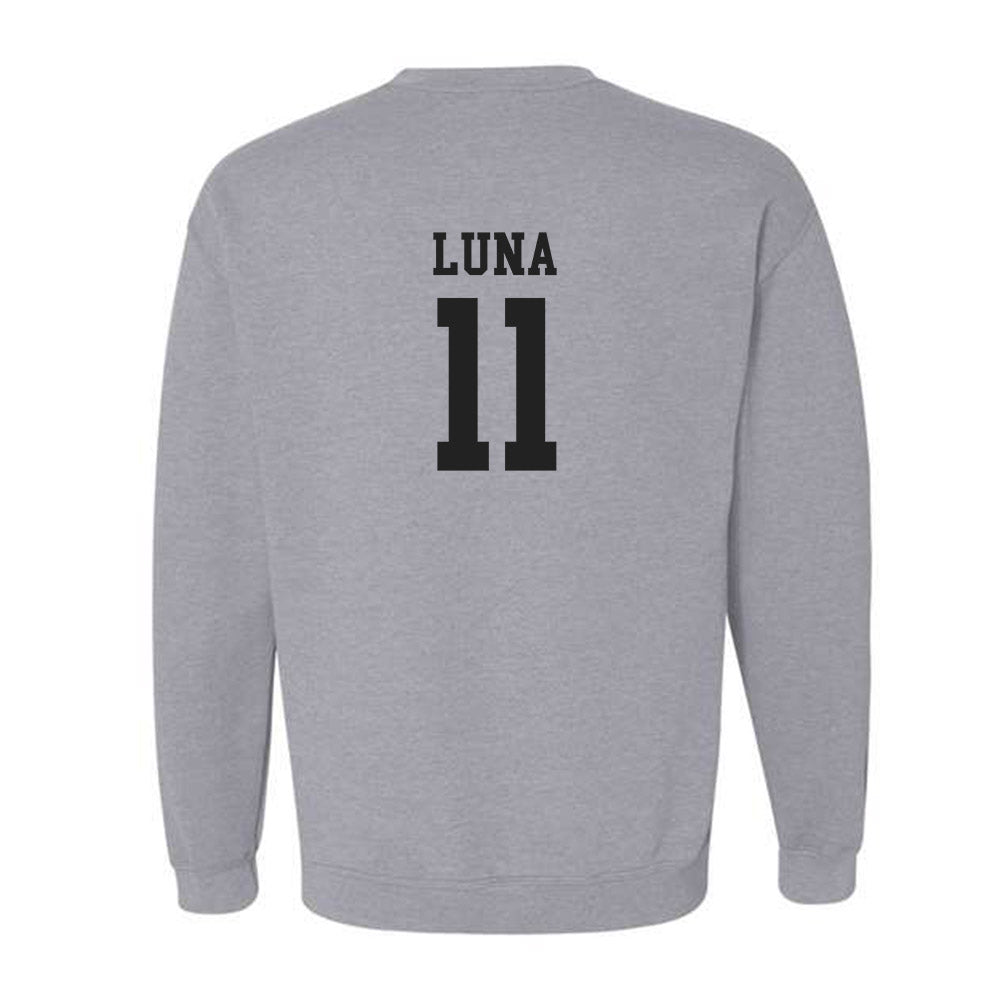 New Mexico - NCAA Men's Golf : Valentin Luna - Classic Shersey Crewneck Sweatshirt-1