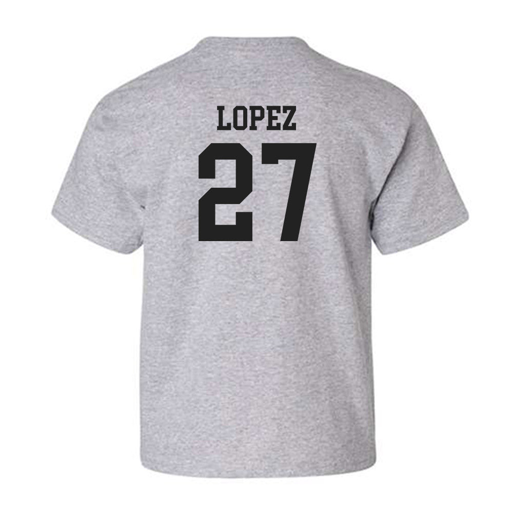 New Mexico - NCAA Baseball : David Lopez - Classic Shersey Youth T-Shirt-1